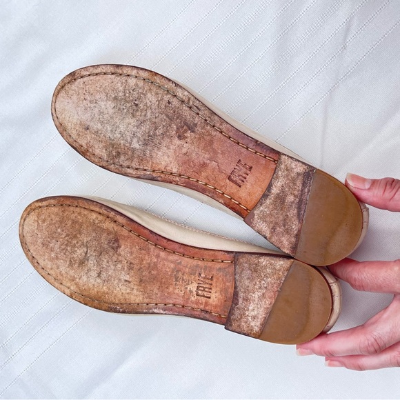 Frye Carson Leather Ballet Flats in size 6 - Picture 8 of 9